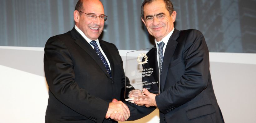 O Δημήτρης Κοίλιαρης της SABO «Πρωτοπόρος Επιχειρηματίας» για το 2011