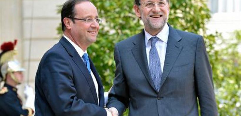 Τετ-α-τετ Hollande με Rajoy στο Παρίσι