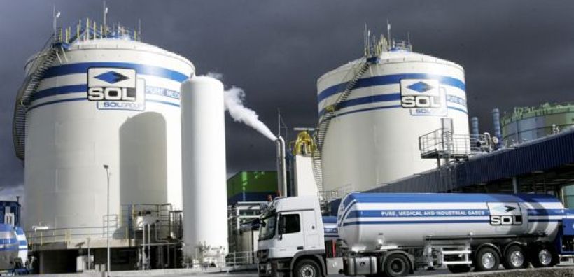 Εξαγωγή βιομηχανικών αερίων σε Τουρκία-Ρουμανία από τη SOL