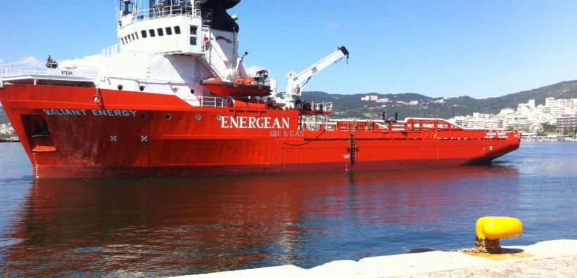 Energean: «Θωρακίζει» τη Καβάλα με το πλοίο ειδικών αποστολών Valiant Energy