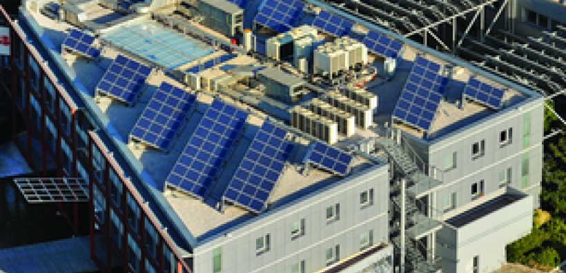 Φωτοβολταϊκό 72 KWp  στις στέγες των κτιρίων της ΑΒΒ Ελλάδος
