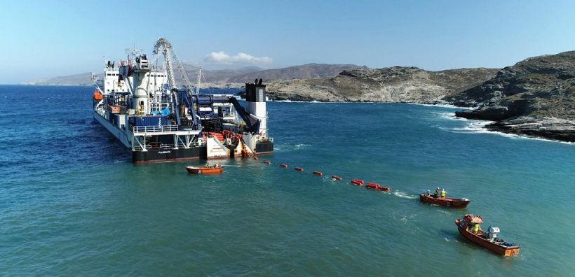 ΑΔΜΗΕ: Με την ηλέκτριση του καλωδίου Εύβοιας-Άνδρου, ερχόμαστε ένα βήμα πιο κοντά στην ηλεκτρική διασύνδεση των νησιών, η οποία θα ολοκληρωθεί πριν το 2030