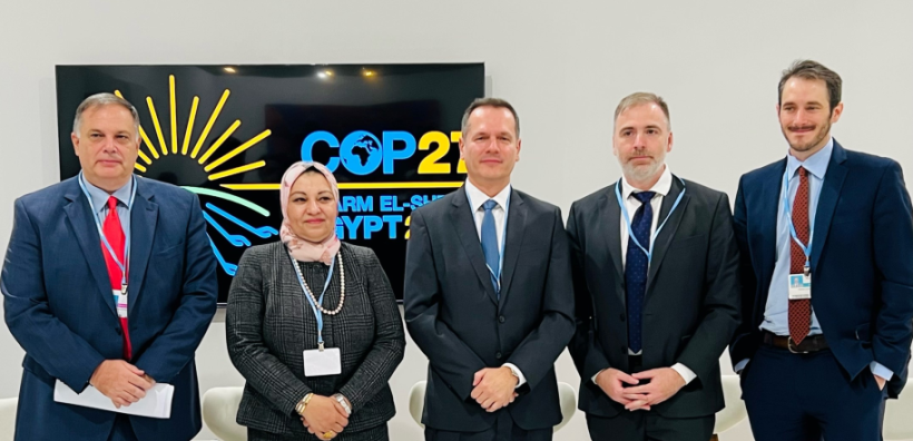 Μανουσάκης στην COP27: Ηλεκτρικές διασυνδέσεις και έξυπνα δίκτυα, απαραίτητα για την αντιμετώπιση της κλιματικής κρίσης