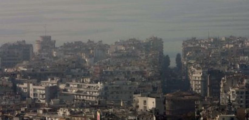 Σε μέτρια επίπεδα η ατμοσφαιρική ρύπανση στη Θεσσαλονίκη