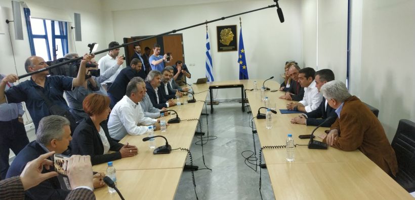 Η αποεπένδυση, το μέλλον των λιγνιτικών και οι προσλήψεις στη συνάντηση Τσίπρα με διοίκηση ΔΕΗ, ΓΕΝΟΠ και Σπάρτακο