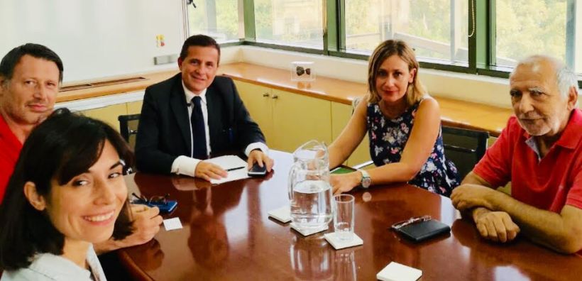 Συναντήσεις του ΓΓ Φυσικού Περιβάλλοντος και Υδάτων κ. Κωνσταντίνου Αραβώση με τη WWF Ηellas, την Ορνιθολογική Εταιρία και το Δίκτυο Μεσόγειος SOS