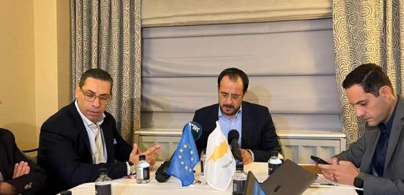 Συνάντηση Χριστοδουλίδη με αντιπροσωπεία της Exxon στη Νέα Υόρκη