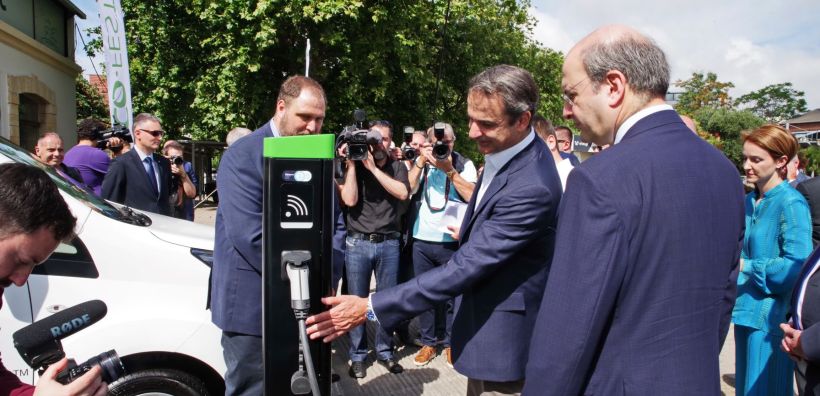 Οι ελληνικοί φορτιστές της EUNICE ENERGY GROUP παρουσιάστηκαν στις σημερινές εκδηλώσεις για την ηλεκτροκίνηση