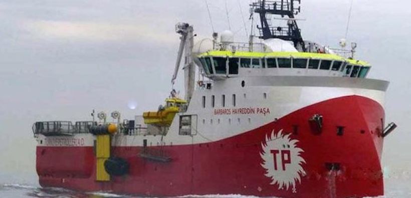 To "Μπαρμπαρός" θα πλέει στην κυπριακή ΑΟΖ κατά τη διάρκεια της διάσκεψης για το Κυπριακό