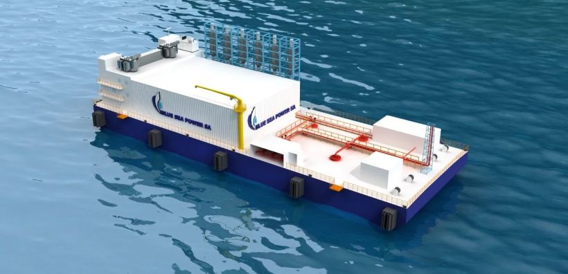 Αίτηση για πλωτό σταθμό ηλεκτροπαραγωγής 120 MW στη Ρόδο υπέβαλε η Blue Sea Power