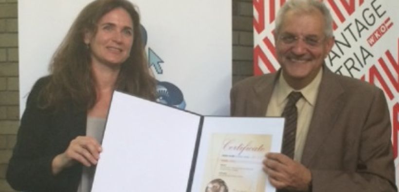 Mε το «National Energy Globe Award Greece 2015» βραβεύτηκε ο πρόεδρος και διευθύνων του ΔΕΔΔΗΕ, Ν. Χατζηαργυρίου