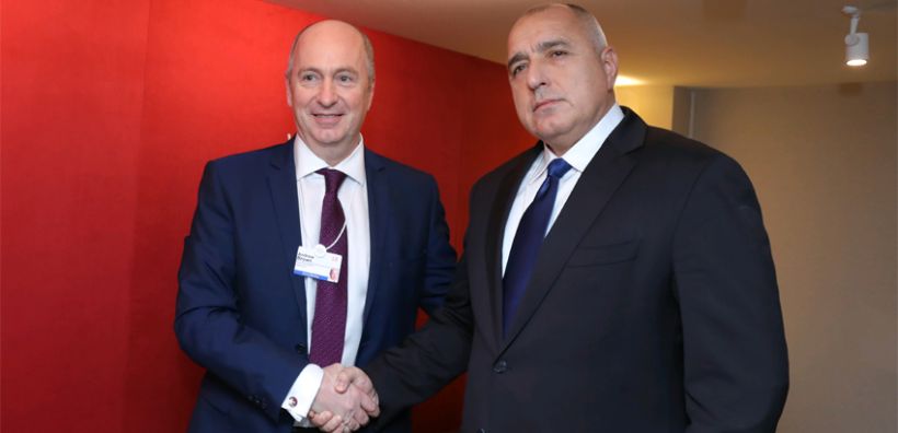 Για την ανάπτυξη έργων φυσικού αερίου συζήτησε ο Μπορίσοφ με τη Shell στο Νταβός