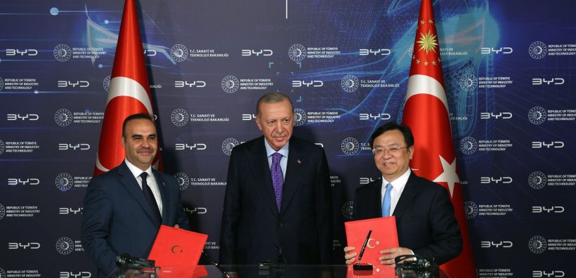 Έκλεισε το deal για το εργοστάσιο EV της BYD στην Τουρκία