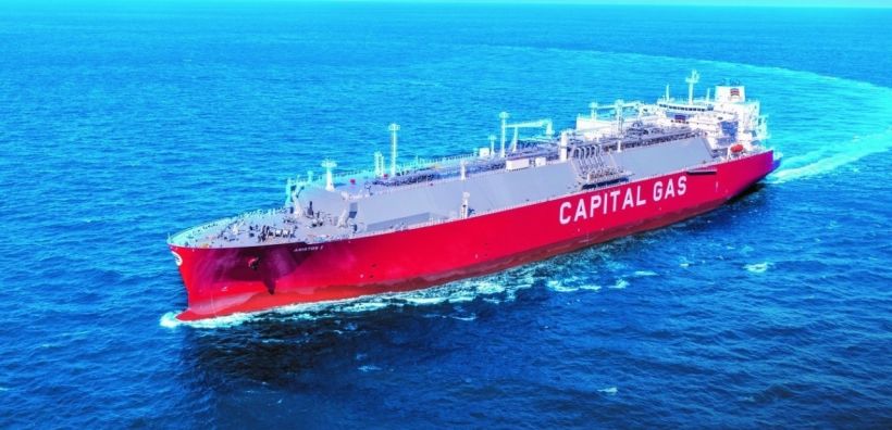 Capital Clean Energy Carriers: Αύξηση εσόδων 44% στο α' τρίμηνο - Υπό κατασκευή 2 δεξαμενόπλοια LNG