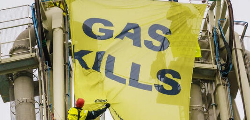 Αποκάλυψη Greenpeace: Η βιομηχανία ορυκτού αερίου ωθεί τις ΗΠΑ και την Ευρώπη σε συμβόλαια που “ψήνουν” τον πλανήτη