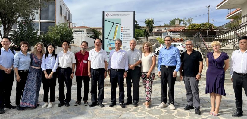 Επίσκεψη κινεζικής αντιπροσωπείας στο ΚΑΠΕ