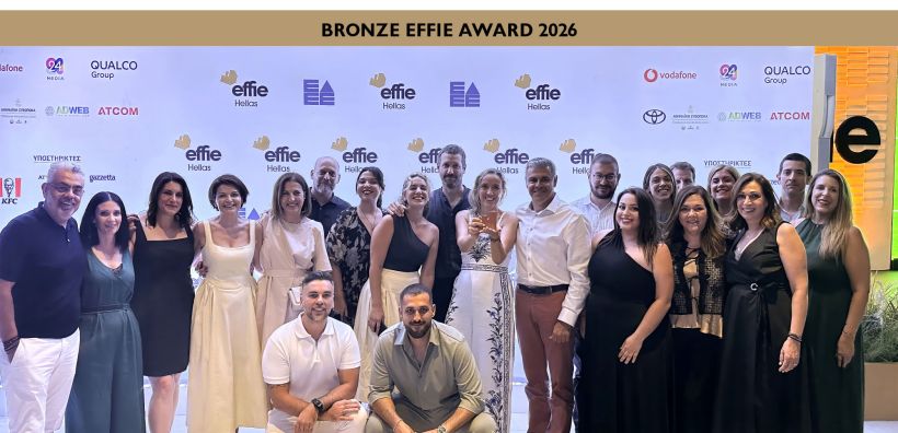 Bronze Effie Award στην Choose και τη Φυσικό Αέριο Ελληνική Εταιρεία Ενέργειας για την καμπάνια «Πίσω από τα Φώτα»