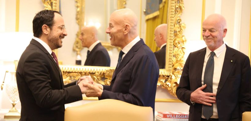 Συνάντηση Ν. Χριστοδουλίδη με τον Διευθύνοντα Σύμβουλο της ΕΝΙ στη Ρώμη