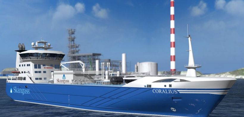 Και το όνομα αυτού, Coralius: Το πρώτο πλοίο LNG που ναυπηγήθηκε στην Ευρώπη