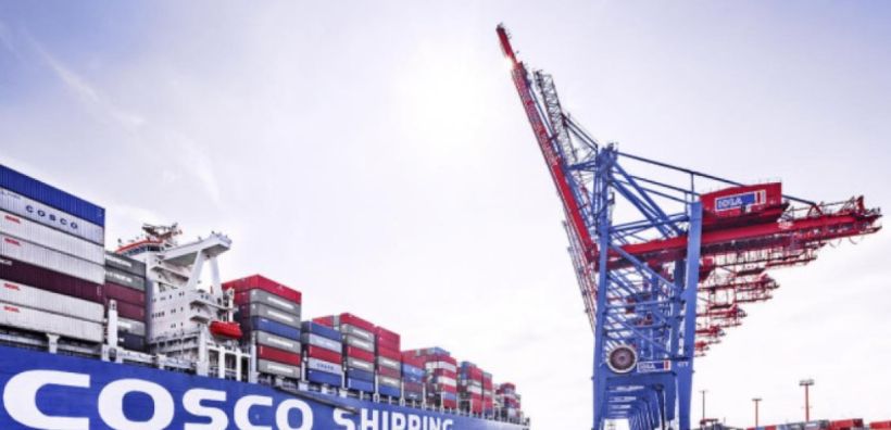Καθέλκυση του πρώτου ηλεκτρικού containership της Cosco