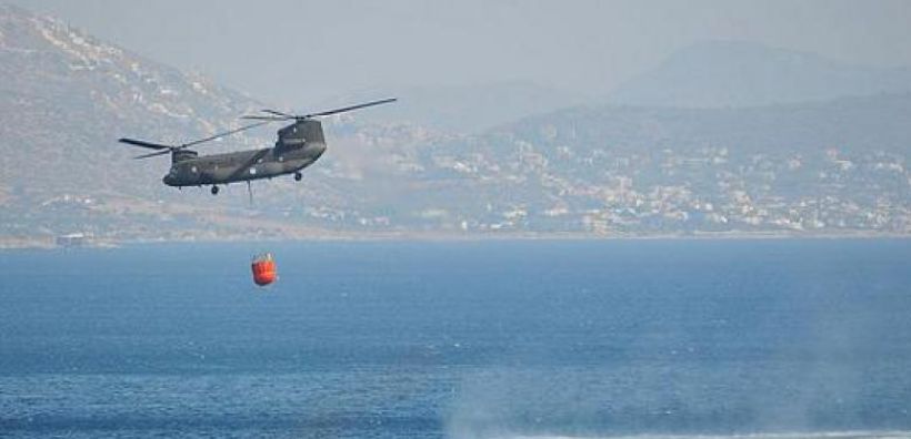 Κάδο δασοπυρόσβεσης για ελικόπτερα δώρισε στο Πυροσβεστικό Σώμα η Motor Oil