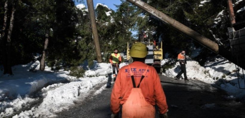 ΔΕΔΔΗΕ: Συνεχίζονται οι εργασίες για ρεύμα σε 3.500 νοικοκυριά - Ποιες περιοχές έχουν ακόμη πρόβλημα ηλεκτροδότησης