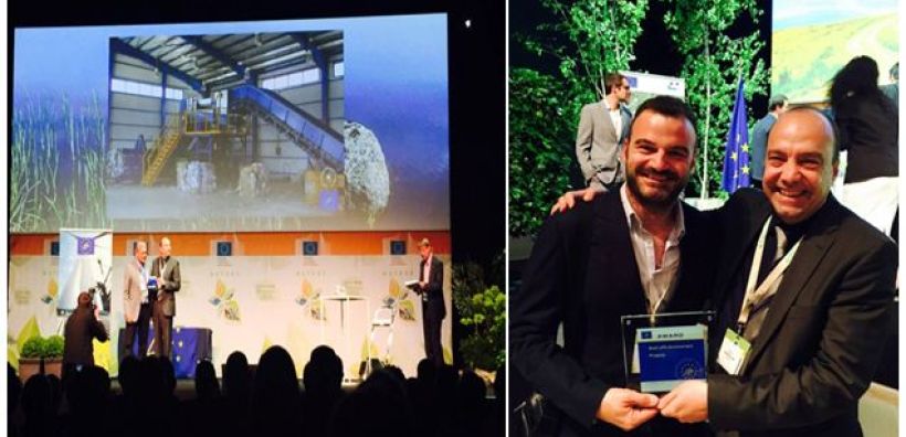 Βράβευση της ΔΙΑΔΥΜΑ για το έργο WASTE-C-CONTROL στα Best LIFE-Environment Projects 2014