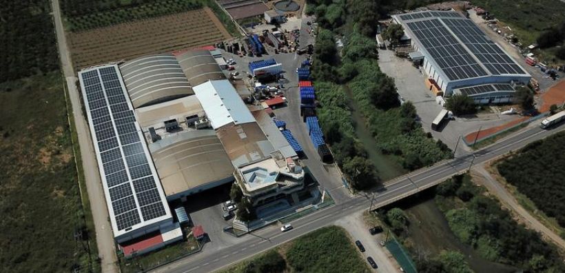 Φωτοβολταϊκό Νet-Metering 970kW από την ΑΕΝΑΟΣ Ενεργειακά Συστήματα για την ΕΣΚΑΡΚΟΜ Α.Ε.