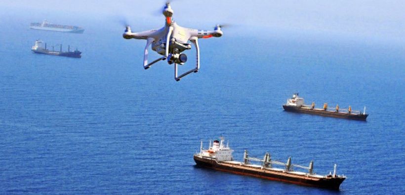 Drones: Συμβολή στον έλεγχο καυσαερίων των πλοίων