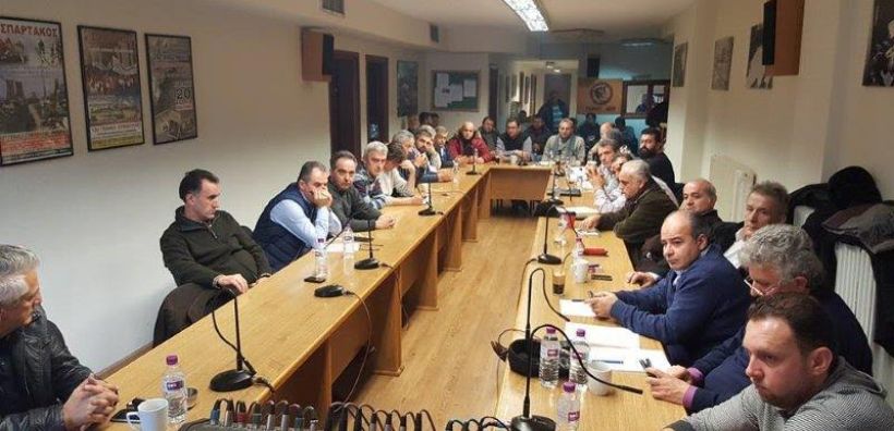 Εν όψει της απεργίας στις 8 Δεκεμβρίου συνεδρίασε σήμερα το ΔΣ του ΣΠΑΡΤΑΚΟΥ