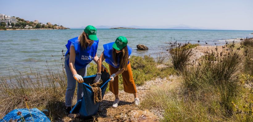 Enel Green Power Hellas: Δράση εθελοντικού καθαρισμού στον υδροβιότοπο της Βραυρώνας