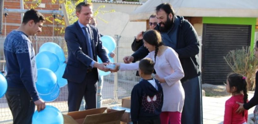 ΕΔΑ ΘΕΣΣ: Εγκαίνια παιδικής χαράς οικισμού Αγ. Νεκταρίου