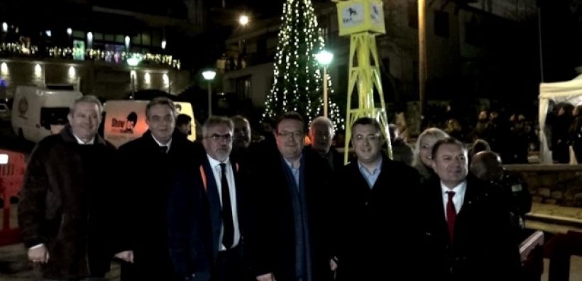 Εγκαινιάστηκε η επέκταση του δικτύου διανομής φυσικού αερίου  στο Φίλυρο, στην Εξοχή και στο Χορτιάτη