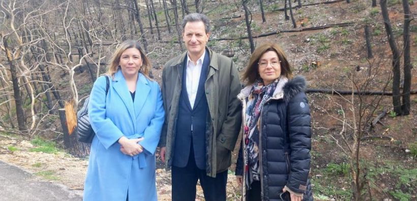 Θ. Σκυλακάκης: Τα αντιδιαβρωτικά έργα στην Πάρνηθα προχωρούν με μεγάλη ταχύτητα και αποτελεσματικότητα