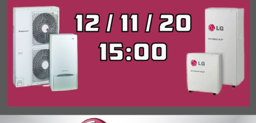 LG Electronics Webinar ΜΕ ΘΕΜΑ “ΑΝΤΛΙΕΣ ΘΕΡΜΟΤΗΤΑΣ”