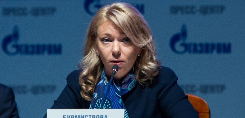 Αναπληρώτρια CEO της Gazprom ανέλαβε η Elena Burmistrova
