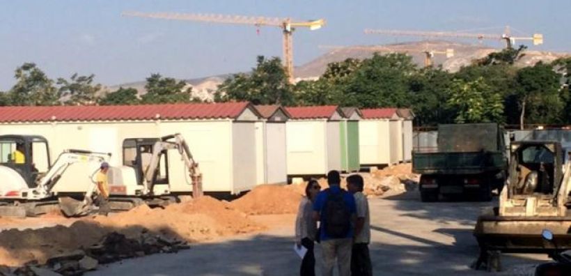 Ο ΔΕΔΔΗΕ συνεισέφερε στη διαμόρφωση του χώρου φιλοξενίας προσφύγων στον Ελαιώνα