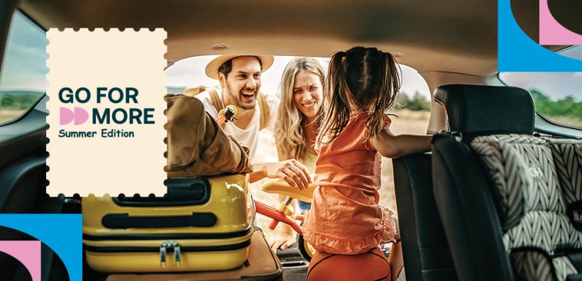 Κερδίστε 6% σε GO FOR MORE πόντους με καύσιμα κίνησης ελίν για όλα τα τριήμερα του Ιουνίου!