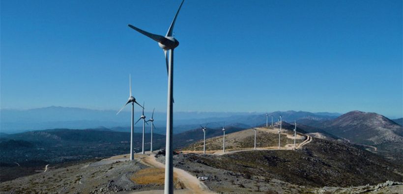 Αυξήθηκε στα 34,5MW η ισχύς του αιολικού της ΕΛ.ΤΕΧ. Άνεμος στην Αγία Δυνατή στην Κεφαλονιά