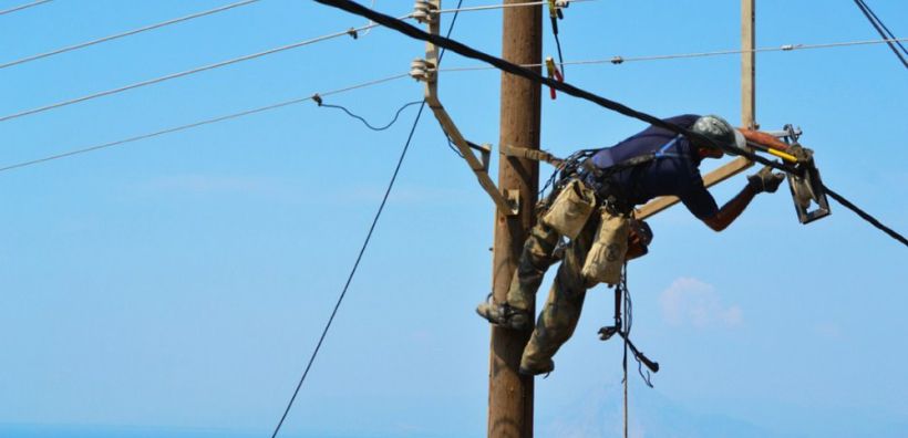 Σοβαρό ατύχημα με εναερίτη της ΔΕΗ στην Αχαΐα