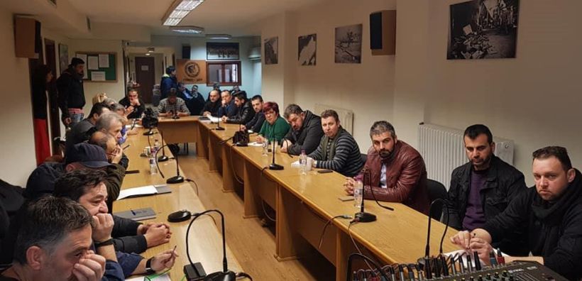 Συνάντηση Σπάρτακου με τα Προεδρεία των Παραρτημάτων