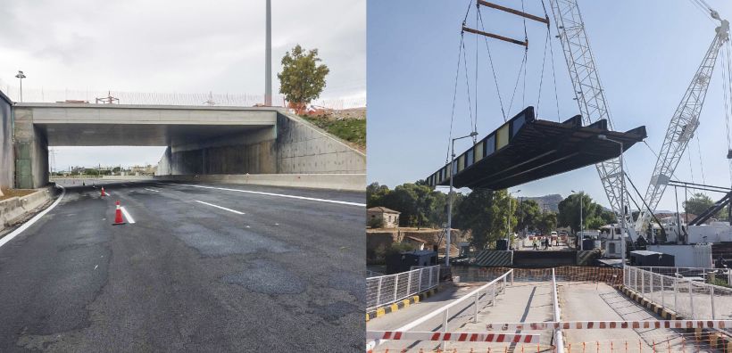 Σε κυκλοφορία τα οδικά έργα αποκατάστασης στην περιοχή του Ισθμού από τον Όμιλο AKTOR