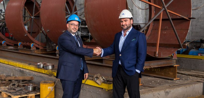 Η ΕΤΜΕ επιλέγει τα Ναυπηγεία Σαλαμίνας - Salamis Shipyards για την μεταλλική κατασκευή της πλωτής εξέδρας θαλάσσιας επιτήρησης USSPS
