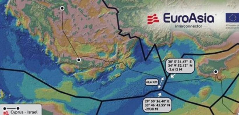 Ζήτημα με τον Eurasia Interconnector; Προτείνεται το 60% του κόστους να περάσει στο ελληνικό σύστημα