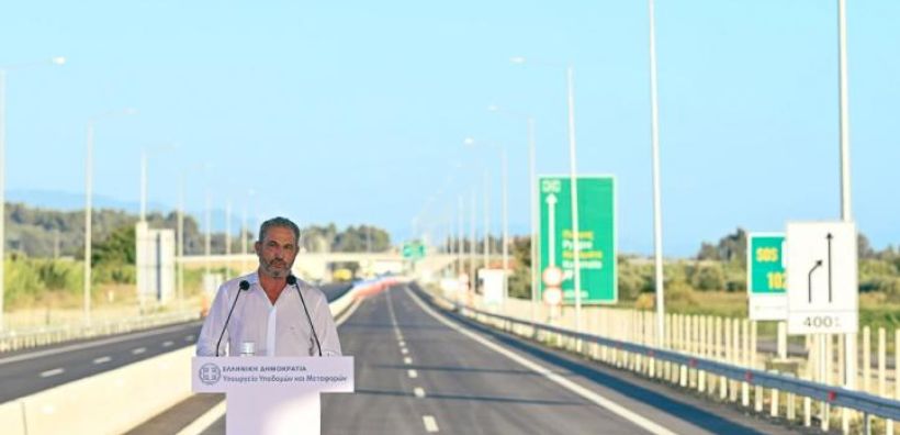 Ο Όμιλος AKTOR παρέδωσε τον αυτοκινητόδρομο Πάτρα – Πύργος στην Ολυμπία Οδό
