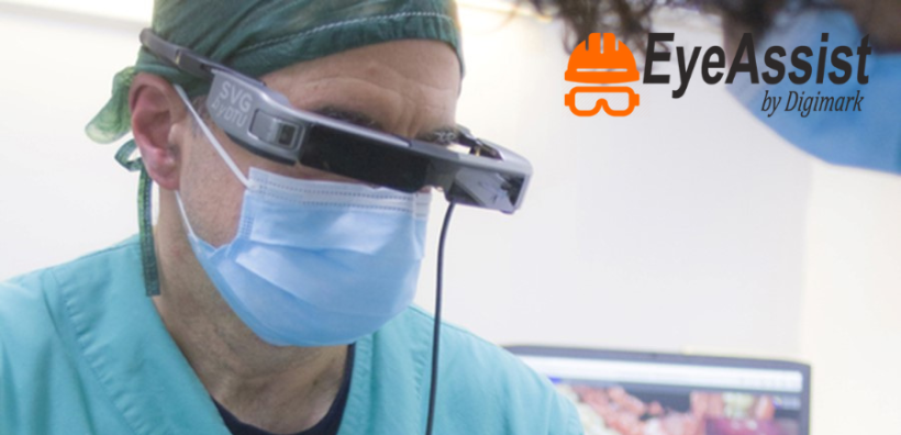 Η λύση EyeAssist της Digimark με Augmented Reality Features για Remote Support στον κλάδο της Τηλεϊατρικής και της Υγείας