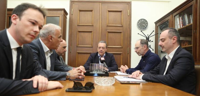 Συνάντηση με τον πρόεδρο του ΣΥΡΙΖΑ Προοδευτική Συμμαχία Σ. Φάμελλο, πραγματοποίησε το ΔΣ της ΠΟΣΠΗΕΦ