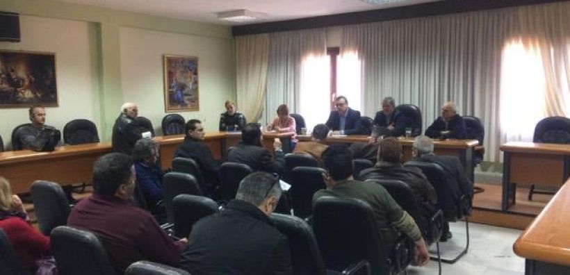 Συνάντηση Φάμελλου με εκπροσώπους των αγροτών του Δήμου Δέλτα Θεσσαλονίκης