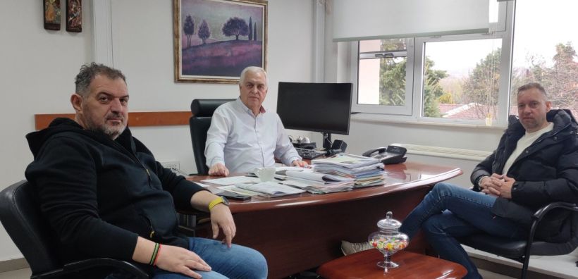 Με τον Διευθυντή ΛΚΔΜ Α. Νίκου συναντήθηκε το νέο Προεδρείο του ΣΠΑΡΤΑΚΟΥ