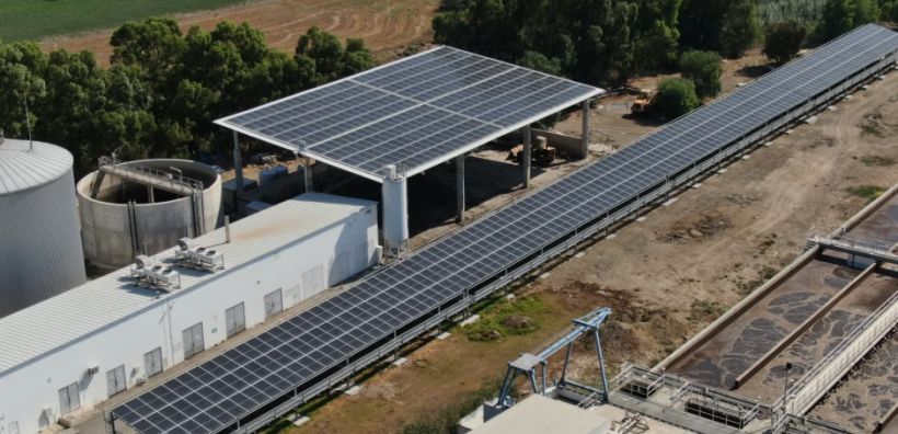 Κύπρος: Σε λειτουργία φωτοβολταϊκό πάρκο 1 MW στον Σταθμό Επεξεργασίας Λυμάτων Μηλιάς 